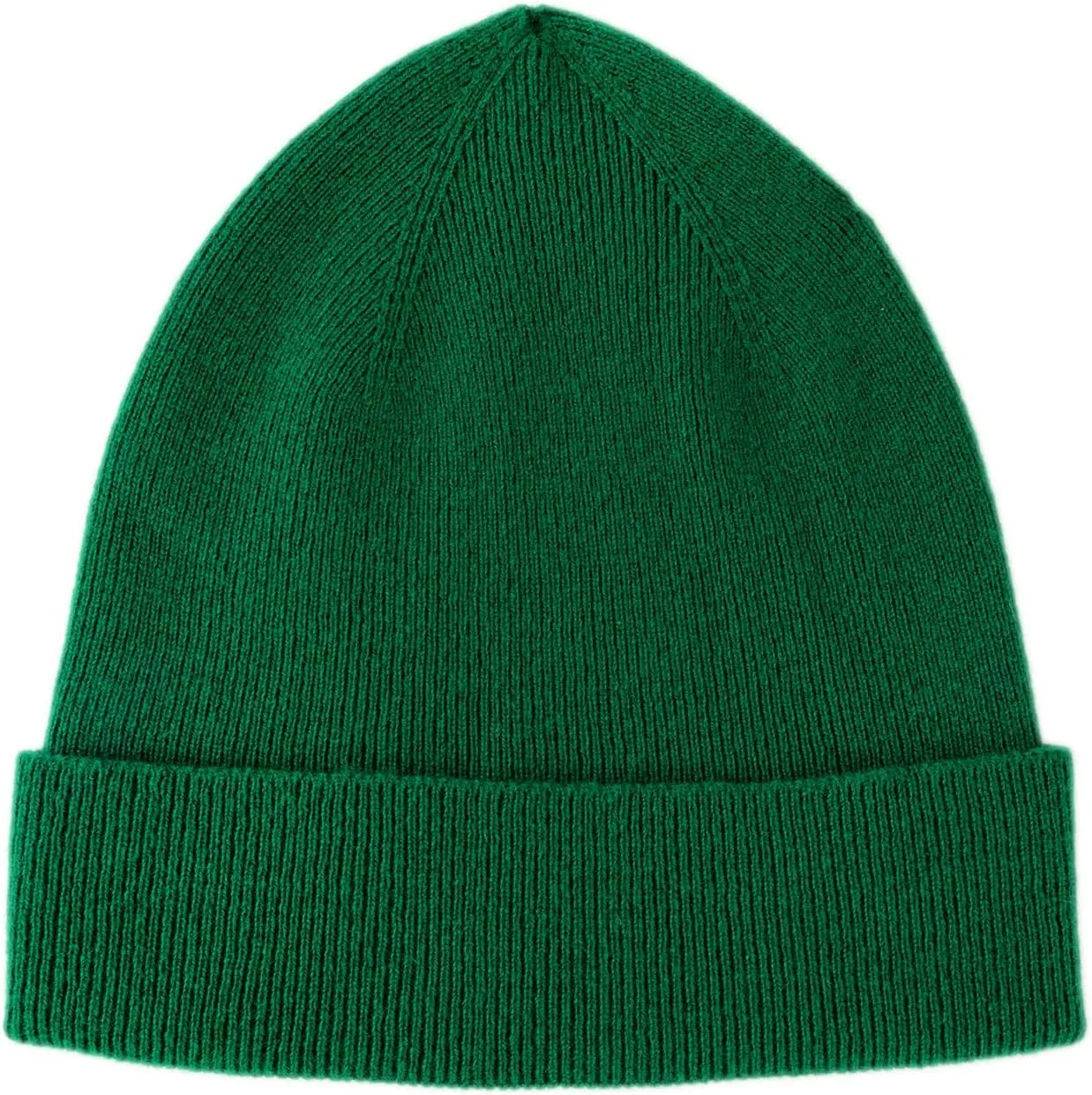100% Pure Cashmere Beanie for Women and Men, Cuffed Warm Hat with Gift Box