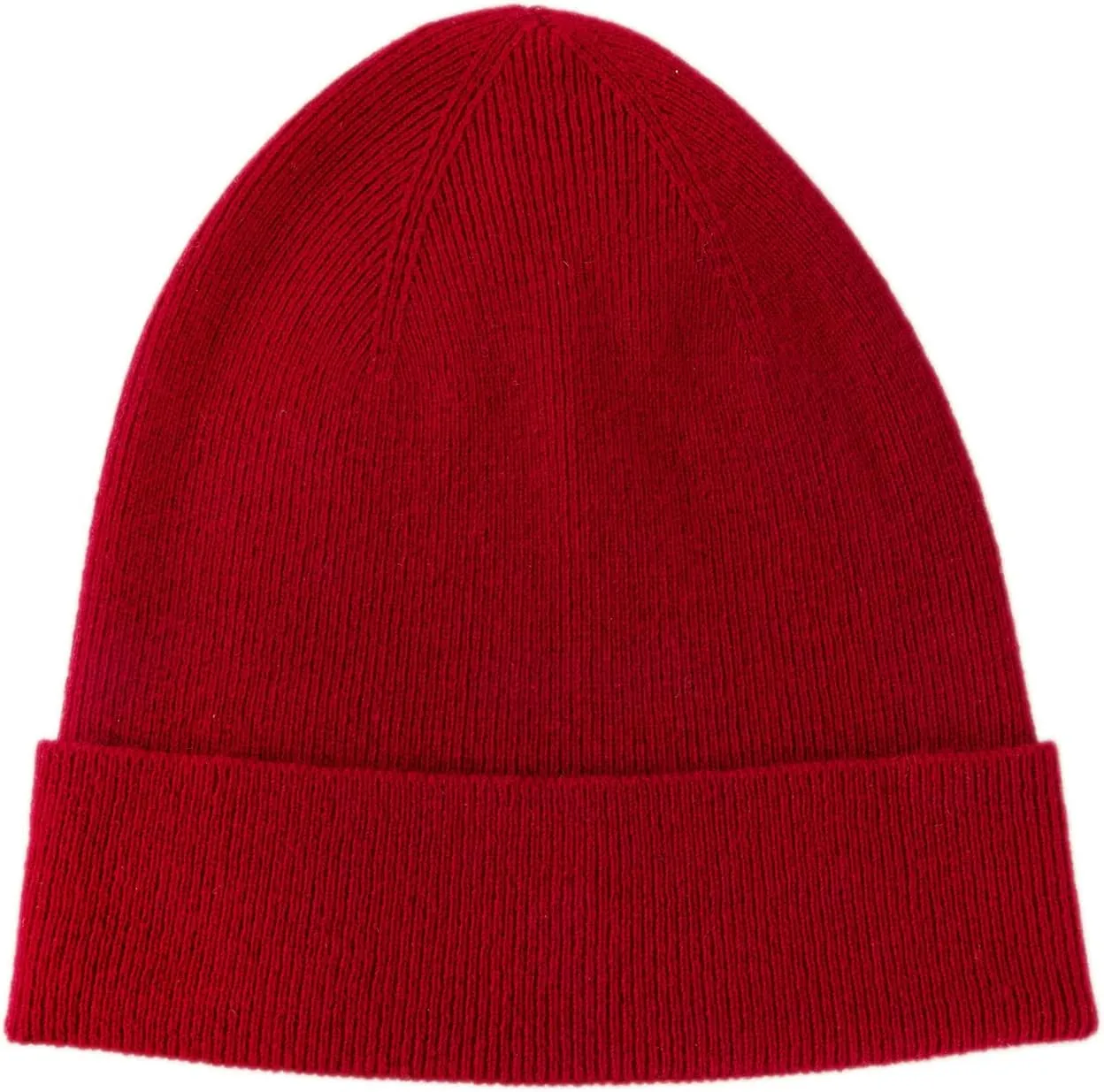 100% Pure Cashmere Beanie for Women and Men, Cuffed Warm Hat with Gift Box