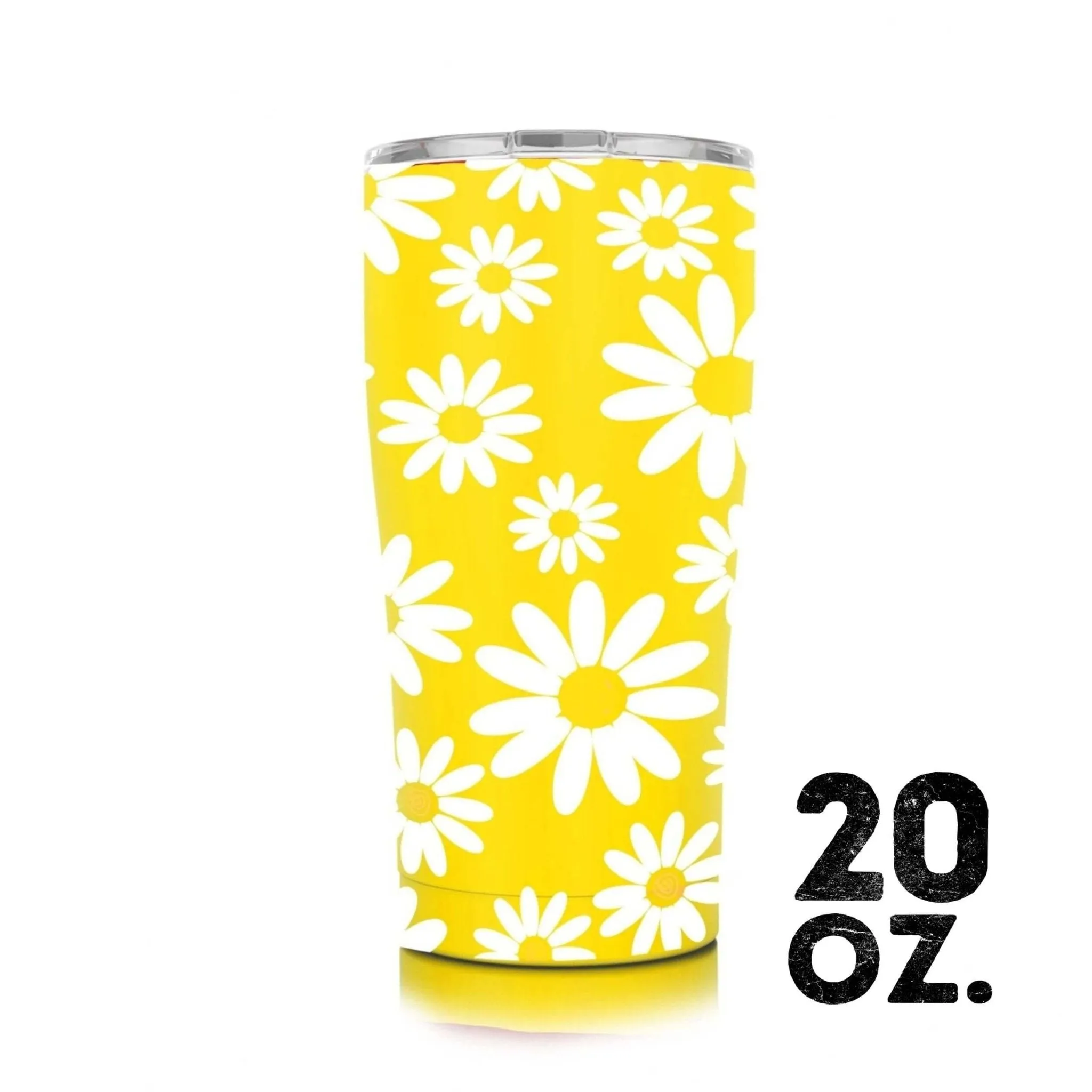 20 oz. SIC® Yellow Daisy Tumbler