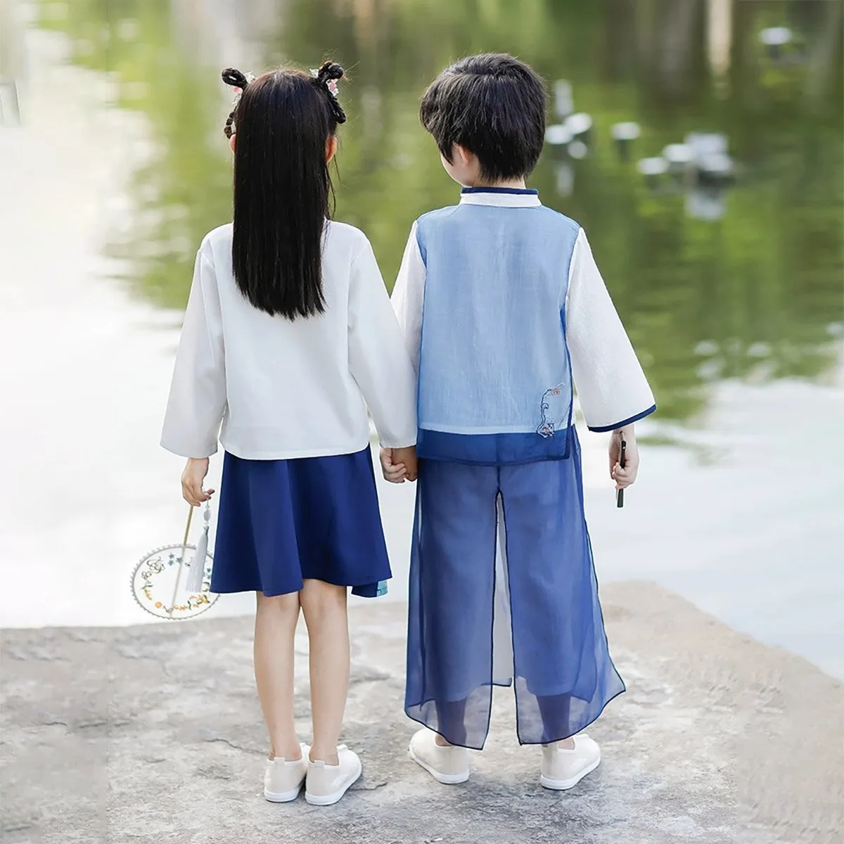 Boys Chinese Outfit Traditional Clothing