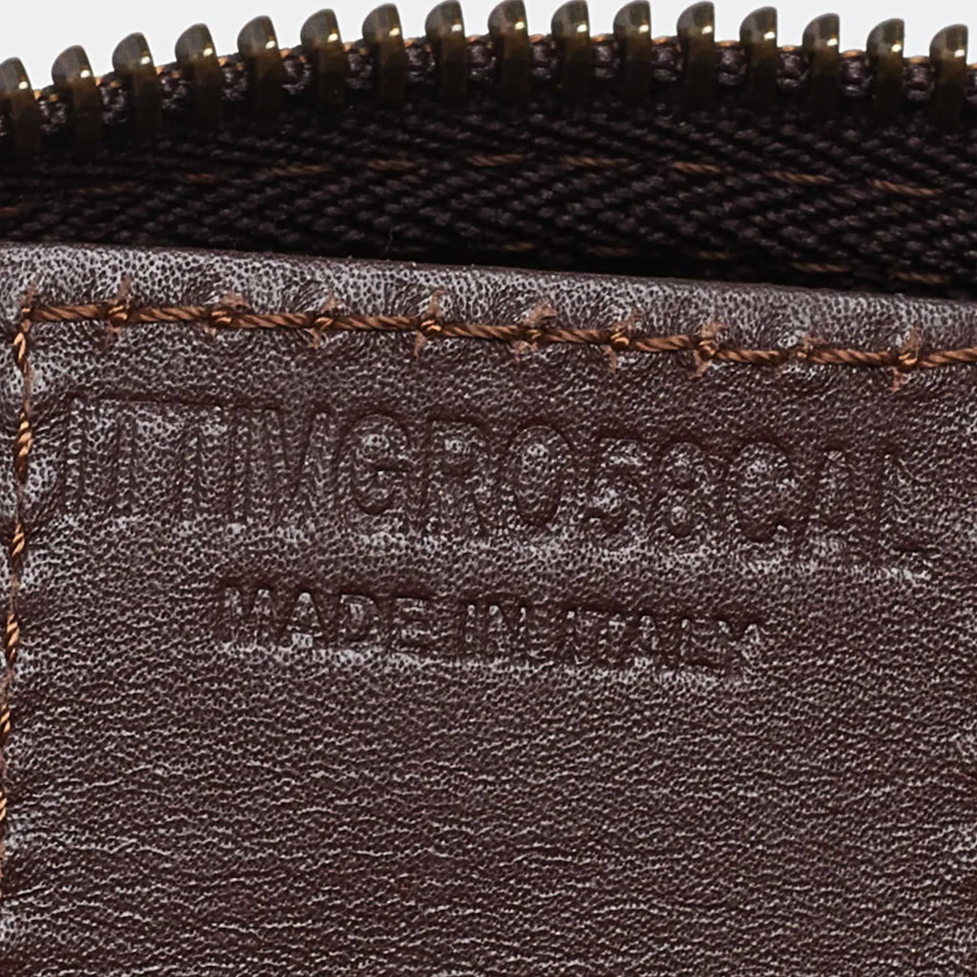 BURBERRY Brown/Beige Haymarket Coated Canvas and Leather Chester Bowler Bag