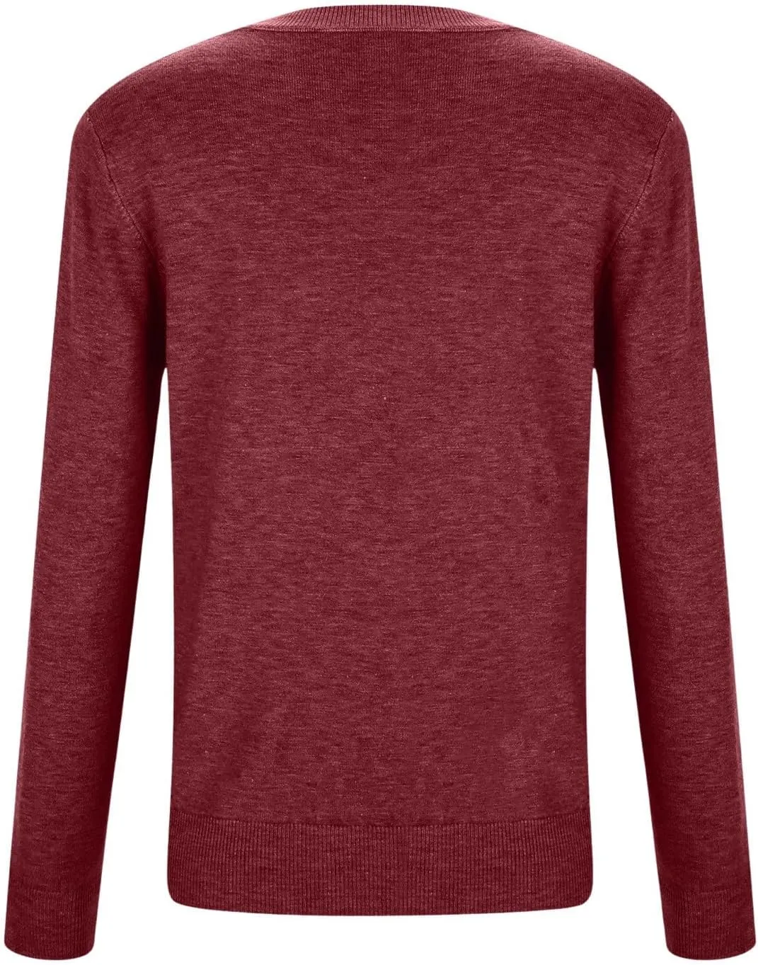 Cashmere Sweaters for Women Knit Cashmere Crew Neck Long Sleeve Soft Pullover Sweater