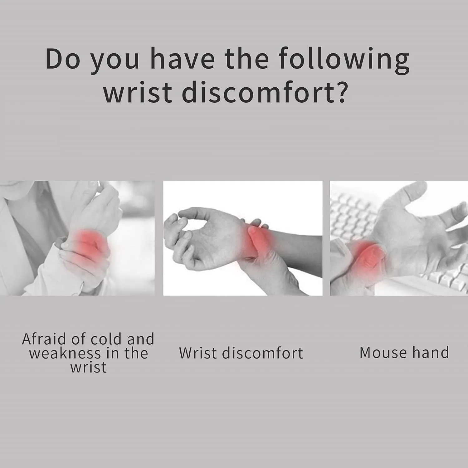 Cashmere Wrist Warmer Unisex Winter Wrist Sleeve Support Arm protector Invisible Cuffs