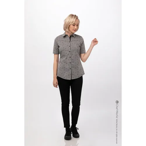 Chef Works SHC10WGRYXS Cook's Shirt