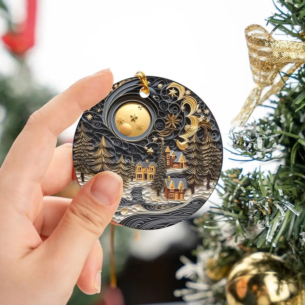 Christmas Ornament Village 5