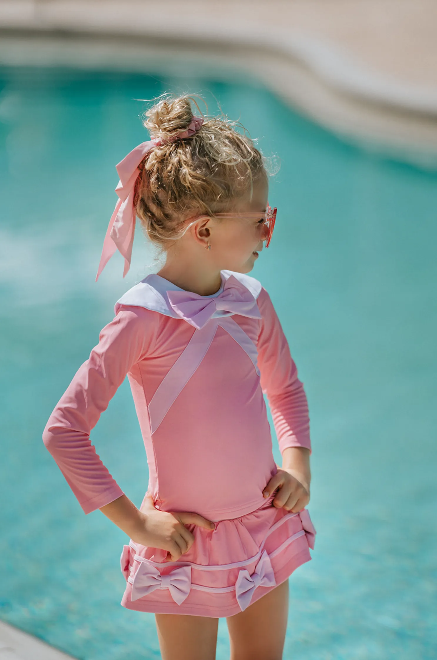 Cinderelly Rash Guard Swim Set