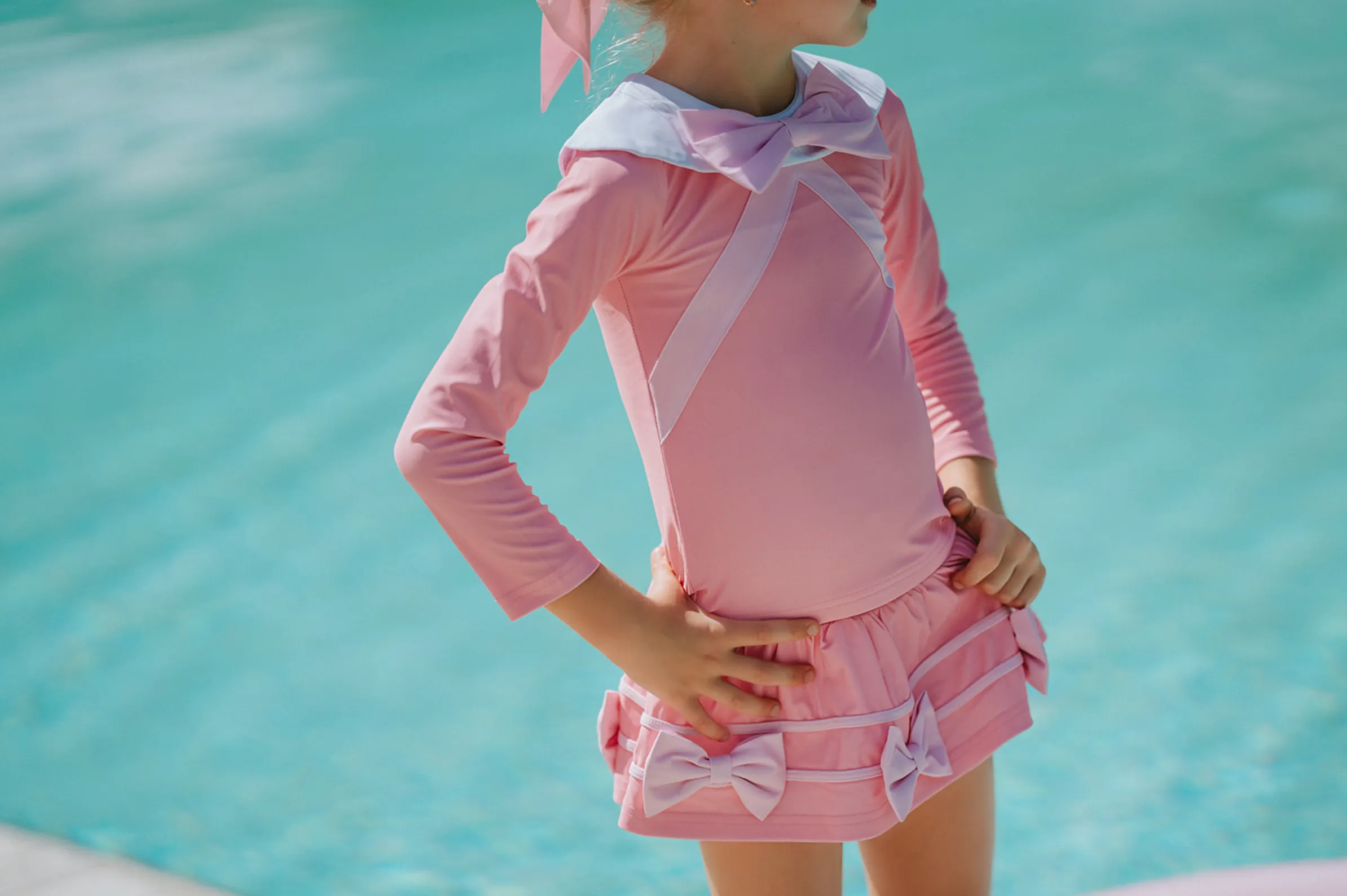 Cinderelly Rash Guard Swim Set