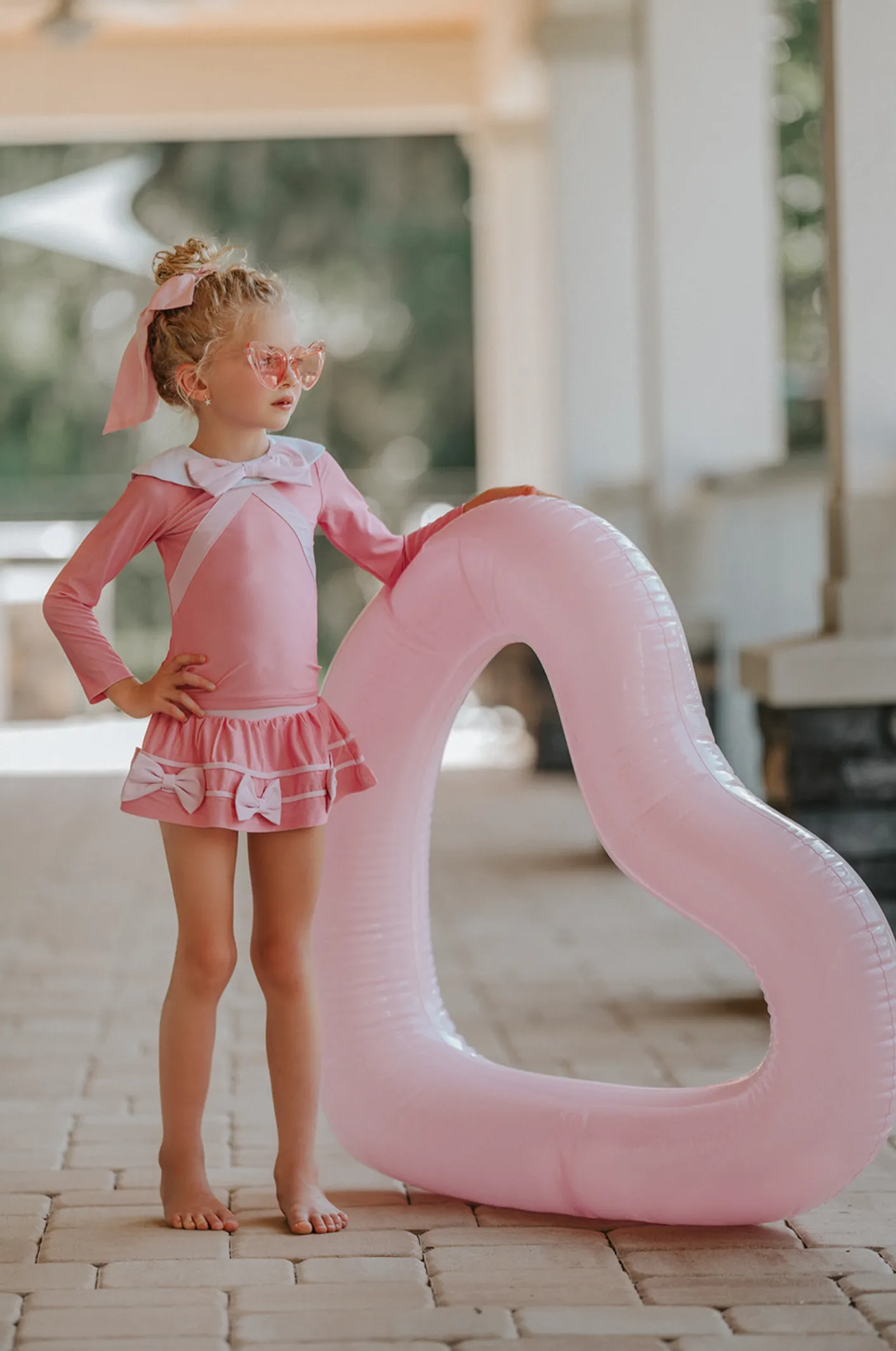 Cinderelly Rash Guard Swim Set