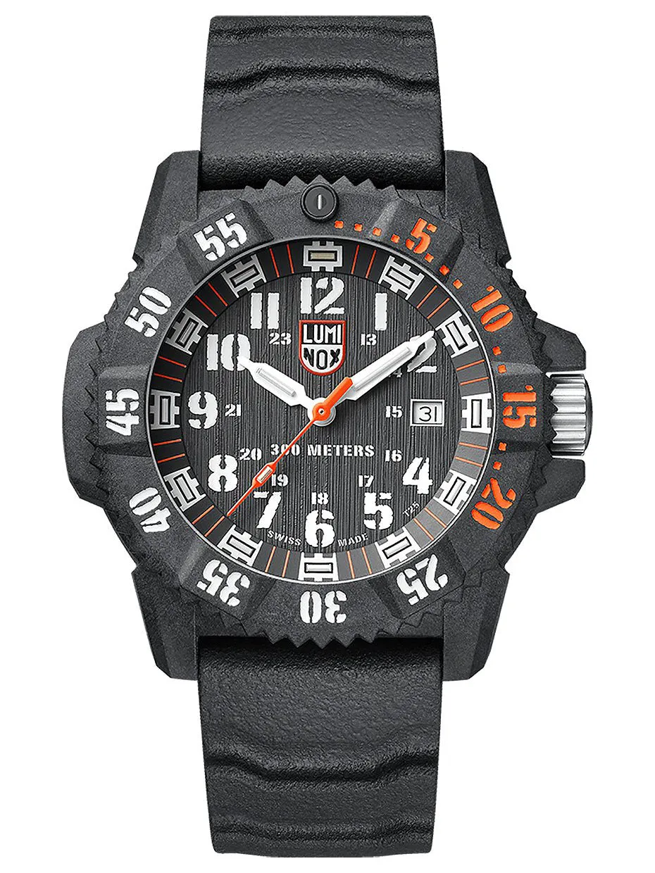 Copy of Luminox MASTER CARBON SEAL 3801 Series Mens Black Rubber Watch XS.3801.C