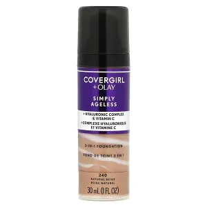 Covergirl & Olay Simply Ageless 3 In 1 Foundation 240 Natural Beige