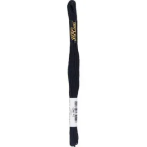 F & P Coats Embroidery Floss 8403 Black
