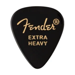 Fender 351 Black Extra Heavy 2 Pack (24) Bundle