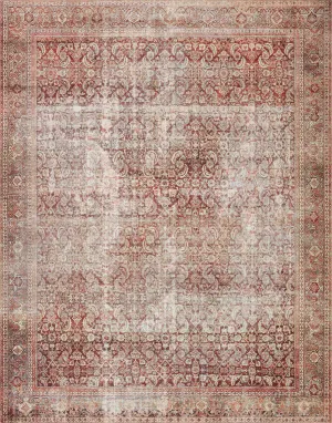 Layla Rug in Cinnamon & Sage