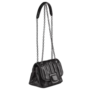 Longchamp - Brioche Serpent Cross Body Bag XS in Black