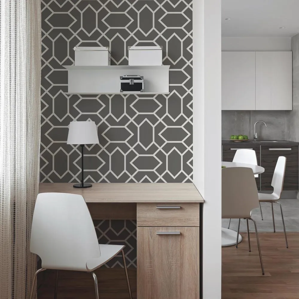 Modern Geometric Peel and Stick Wallpaper