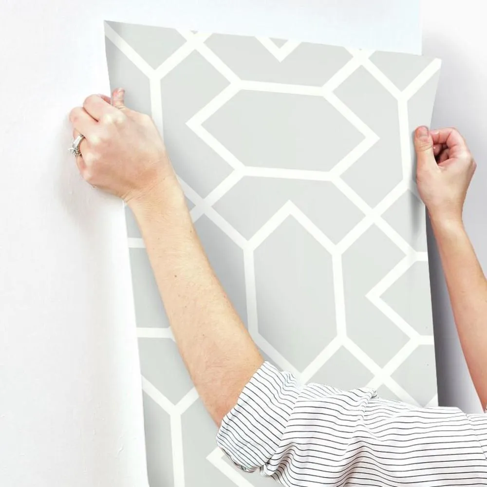 Modern Geometric Peel and Stick Wallpaper