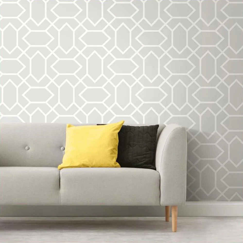 Modern Geometric Peel and Stick Wallpaper