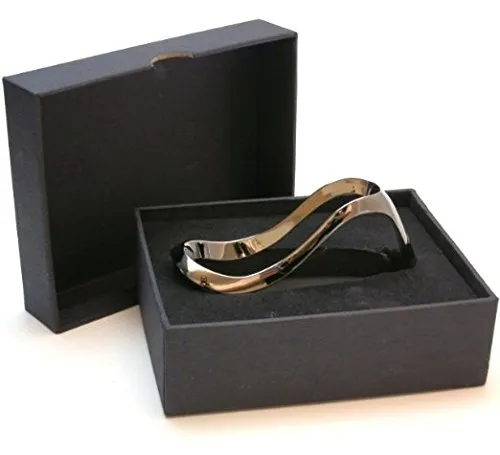 Mr. Brog Metal Lady Shoe Style Tobacco Pipe Stand in Gift Box - Gold