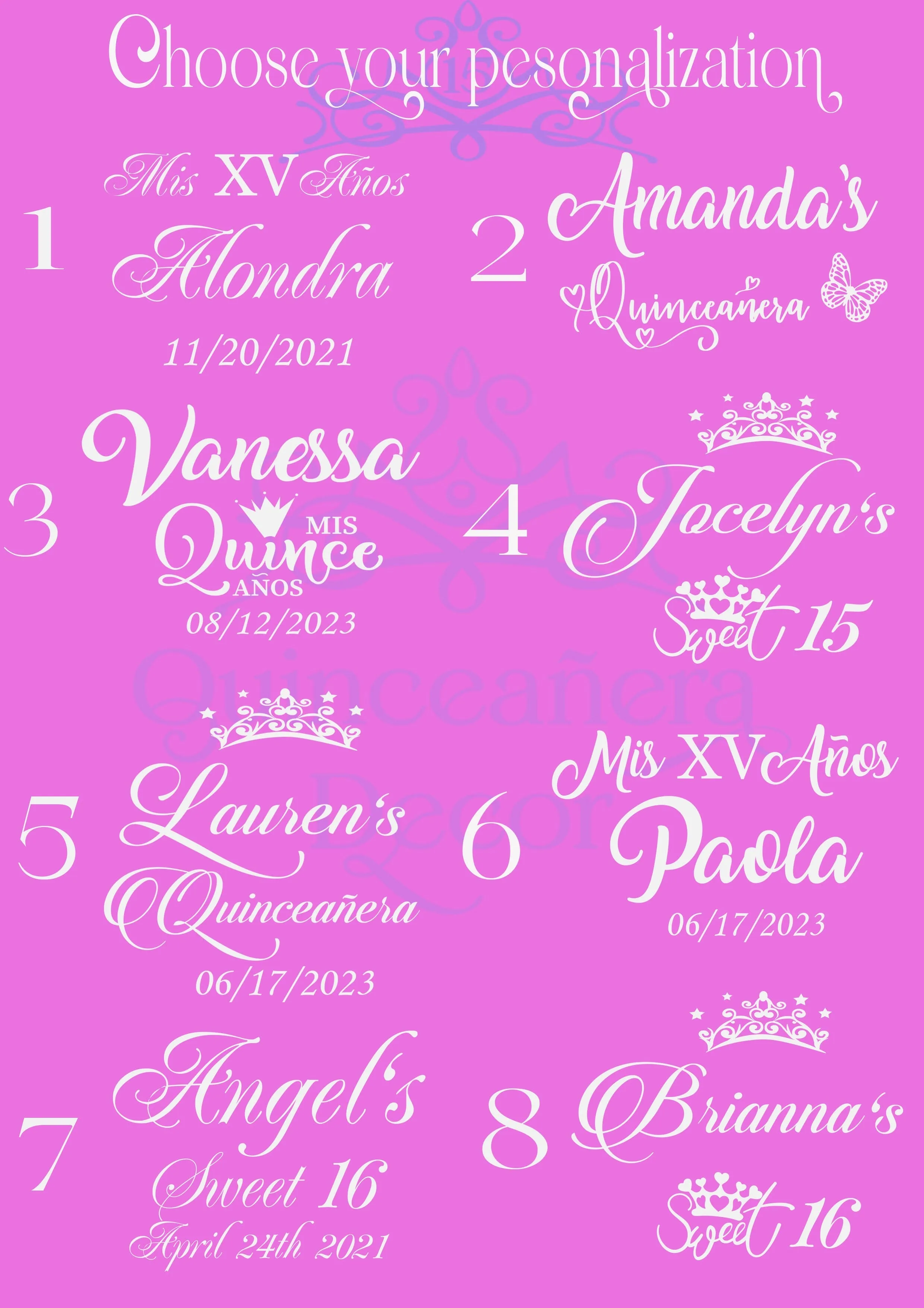 Navy blue with gold quinceanera brindis package (5 pcs)