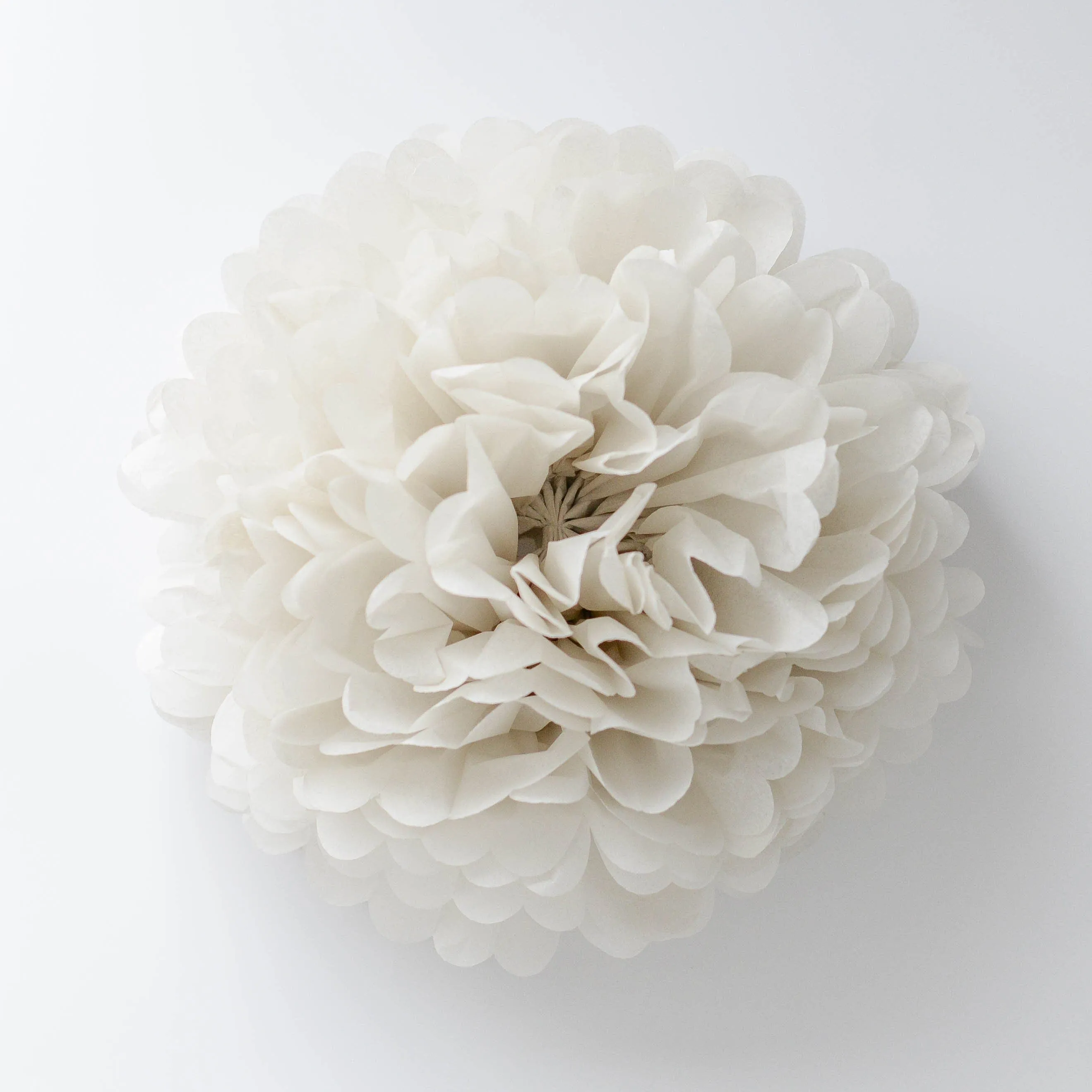 Neutral wedding Large paper pom poms set, beige, taupe  Paper flowers decor for Birthdays, baby showers, bridal shower  party decor