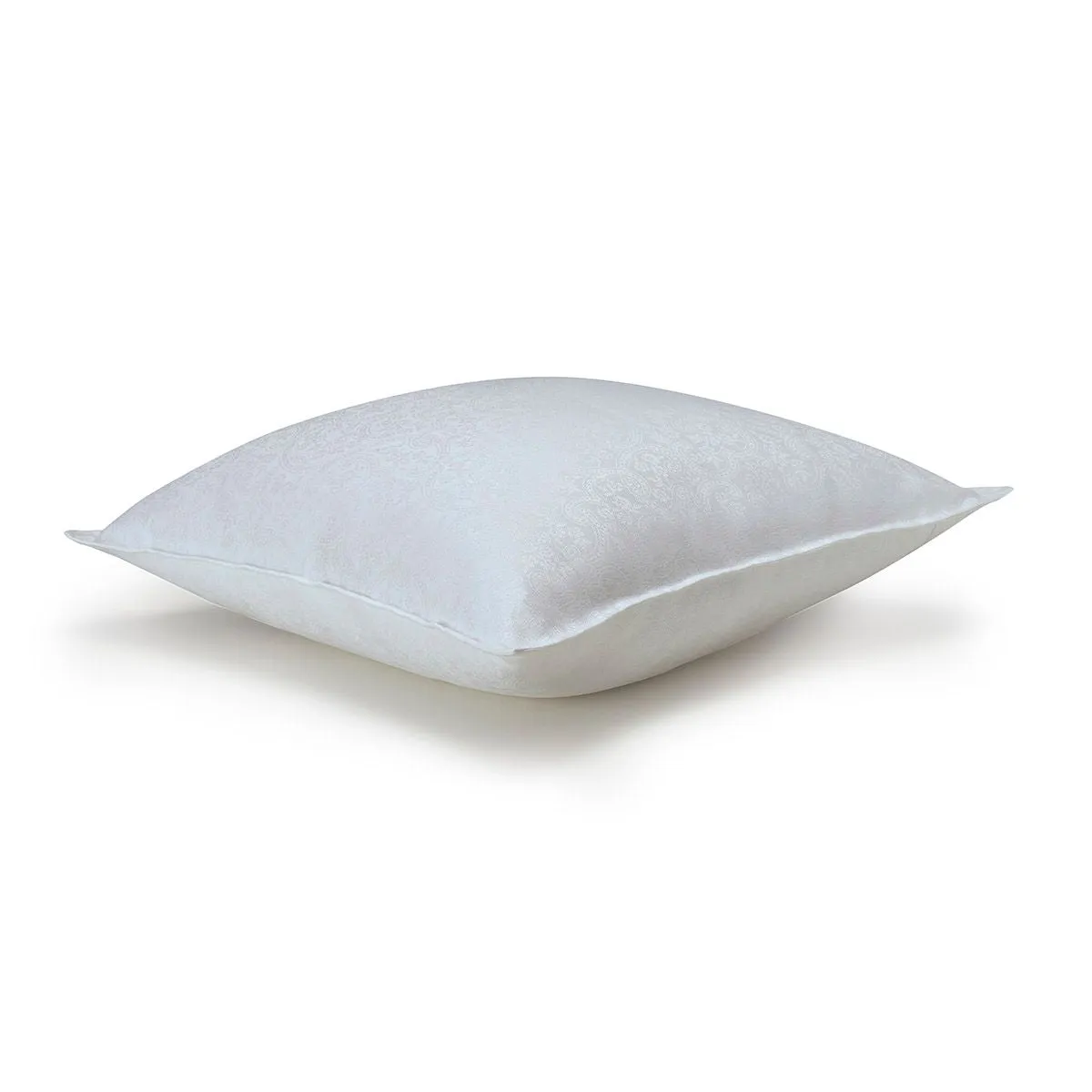 Portofino Fiori White Pillow by Le Jacquard Français
