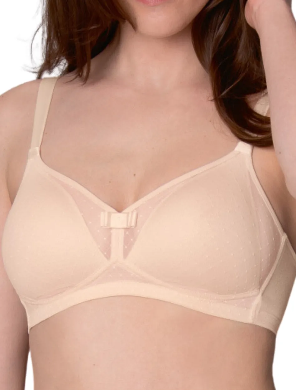 Rosa Faia Eve Molded Wireless Bra, Rose | Rosa Faia Eve Non Wired Bra | Smart Rose Molded Bra