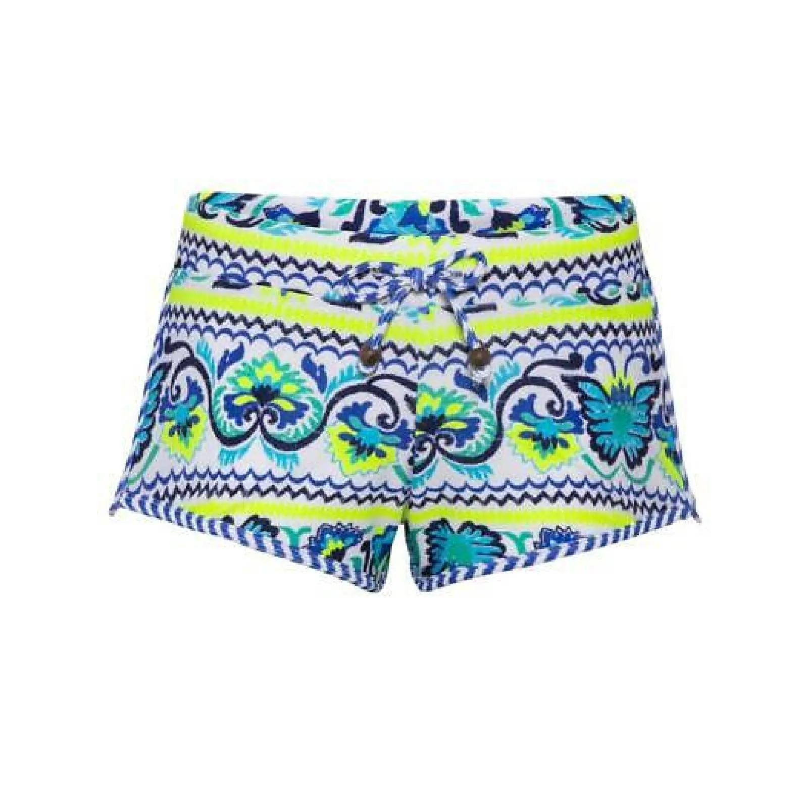 Ruffle Printed Short