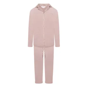 Satin Stretch Trouser PJ- Warm Beige