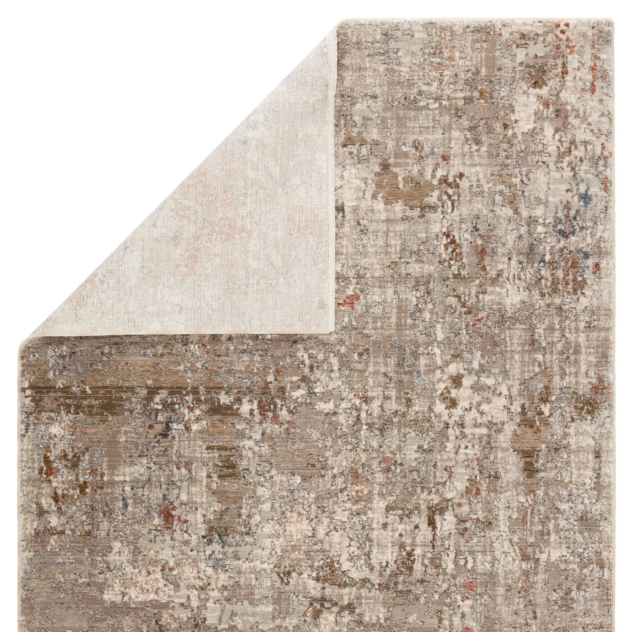 Valentia VLN01 Marzena Tan/Rust Rug