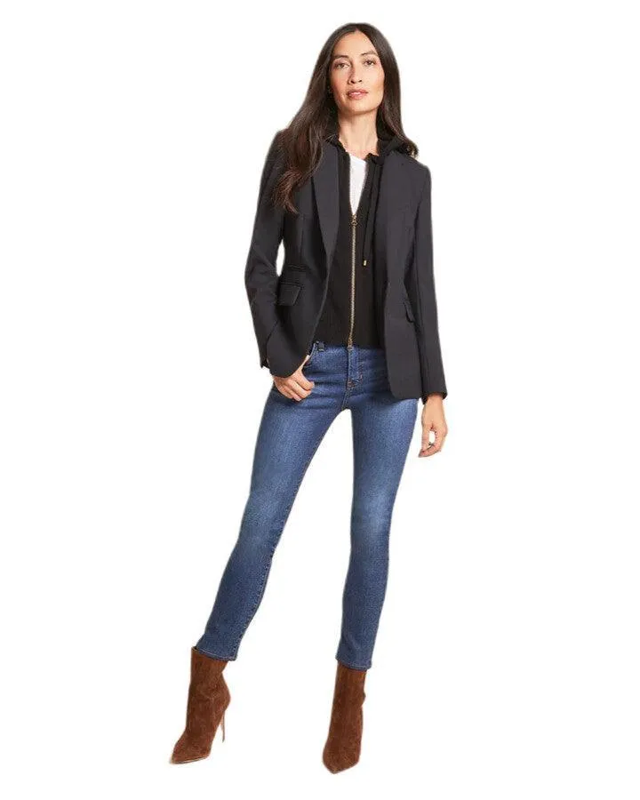 Veronica Beard Cashmere Wool Hoodie Dickey