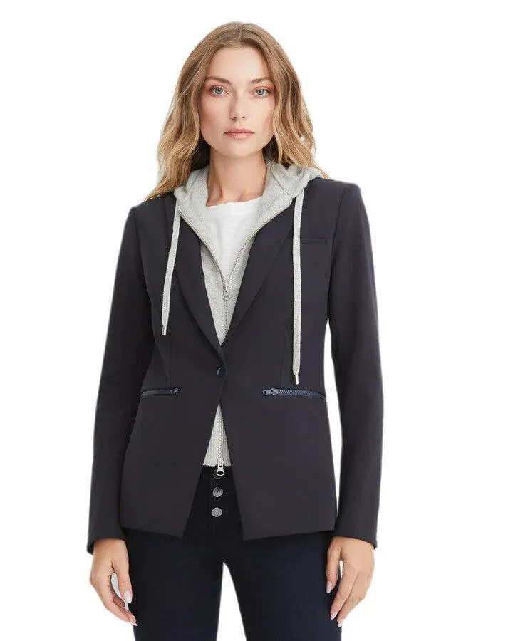 Veronica Beard Cashmere Wool Hoodie Dickey