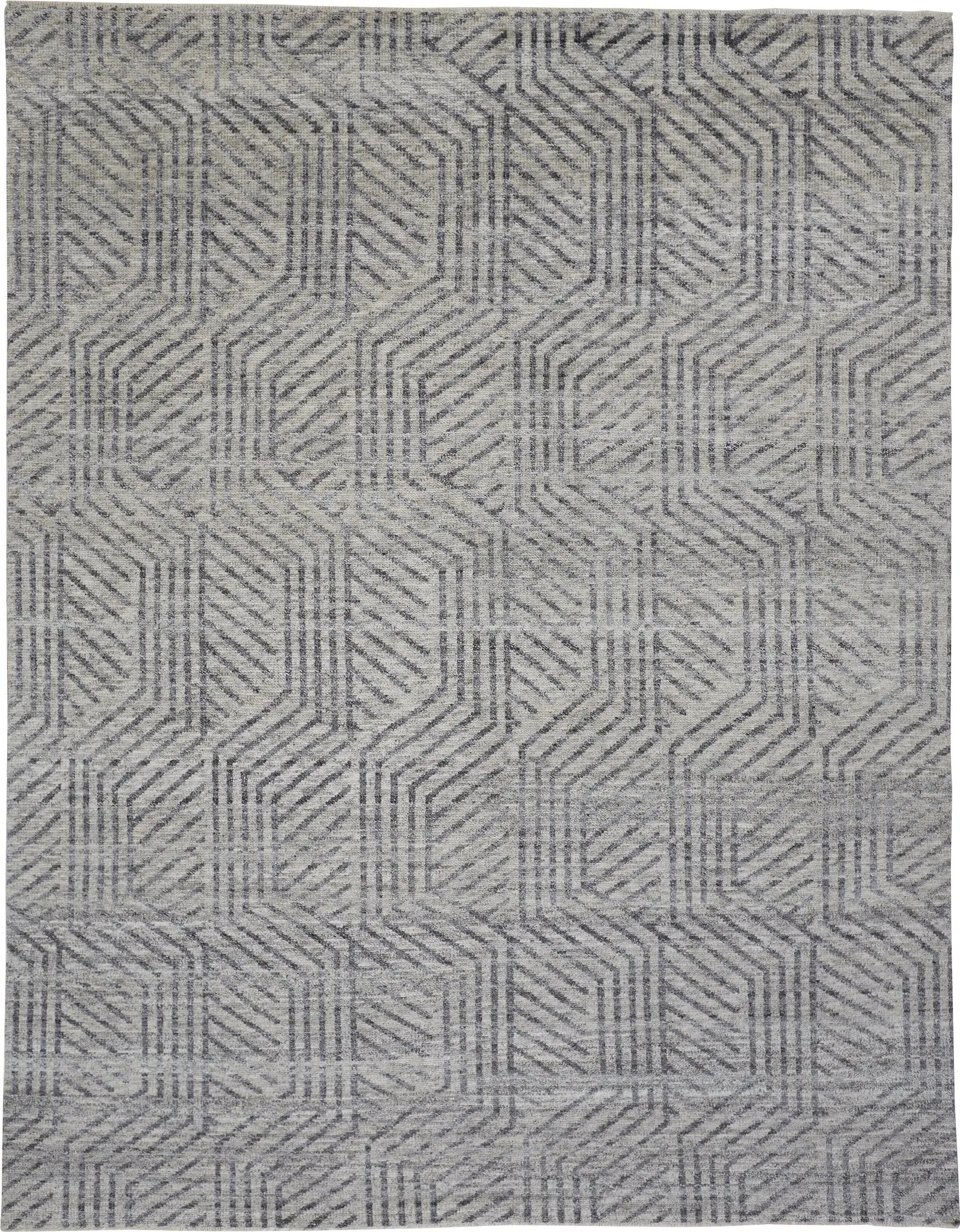Vivien 8046556F Gray/Tan Rug