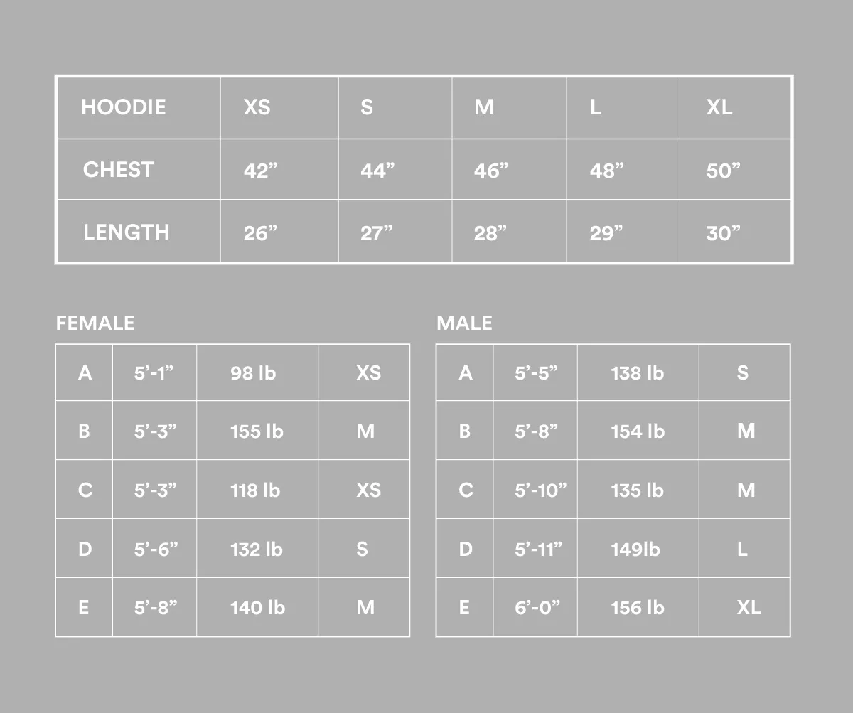Water Lily | Hoodie | Gray