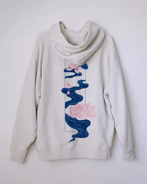 Water Lily | Hoodie | Gray