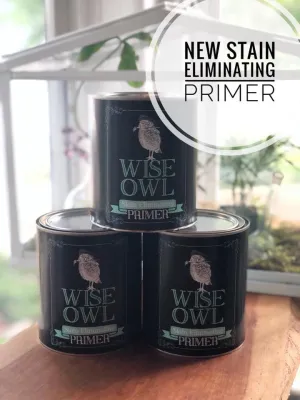 Wise Owl Stain Eliminating Primer - White, Clear, or Gray