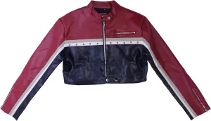 Women Leather Jackets Motorcycle Bomber Leather Coats Moto Biker Coat Spring Fall Outfits Fashion Clothes