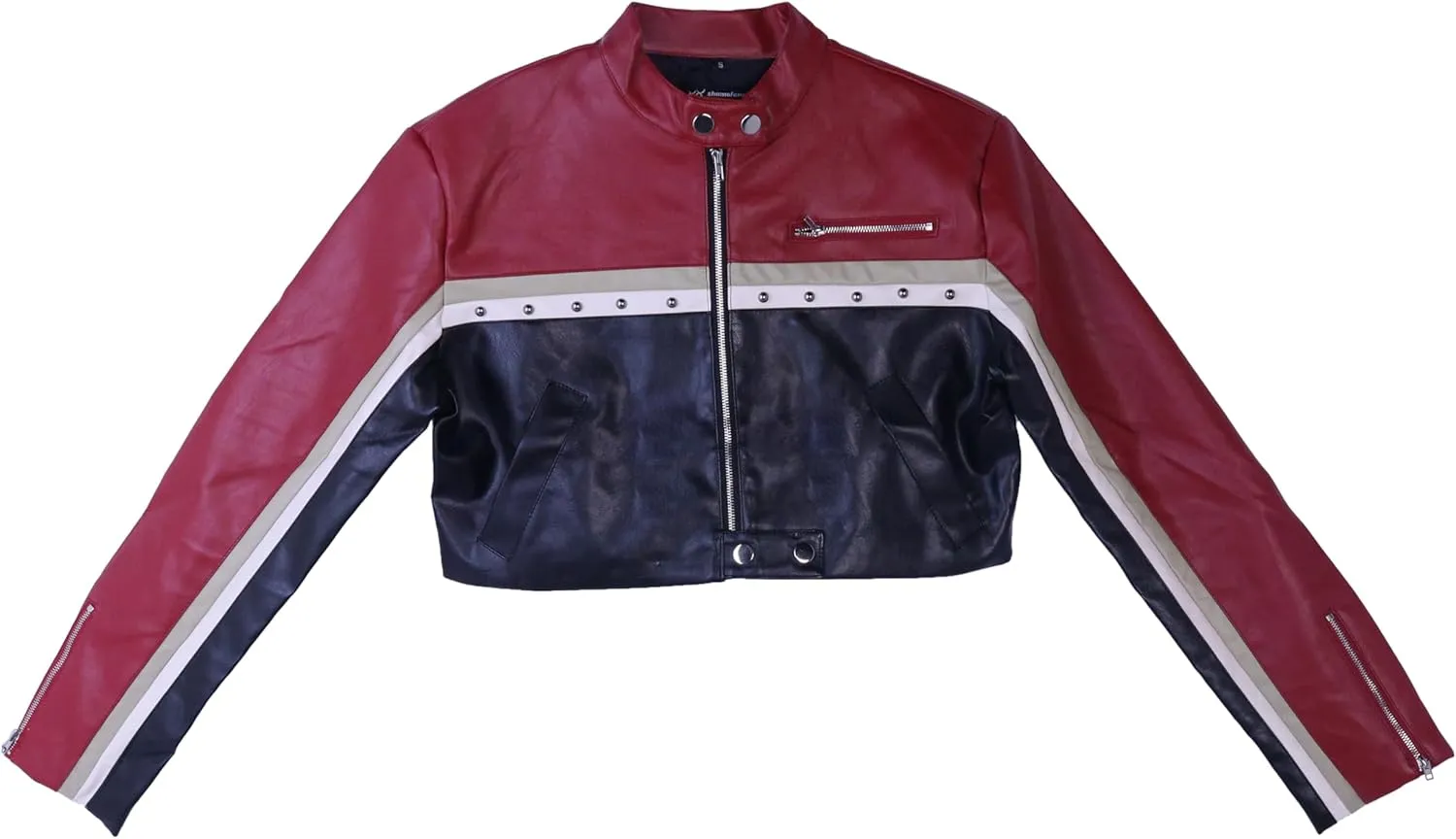 Women Leather Jackets Motorcycle Bomber Leather Coats Moto Biker Coat Spring Fall Outfits Fashion Clothes