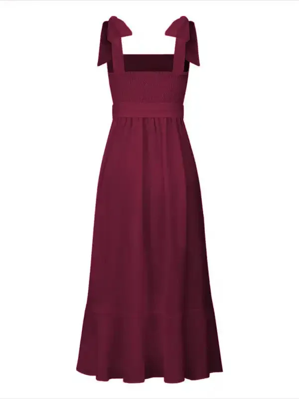 Women’s Elegant and Fashionable Commuter Slit French High-end Sense Dress