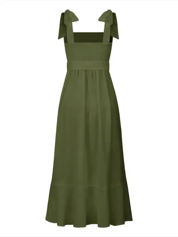 Women’s Elegant and Fashionable Commuter Slit French High-end Sense Dress